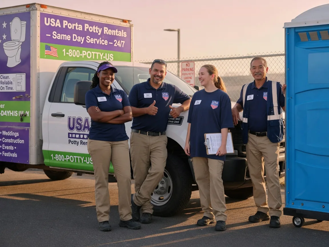 Porta Potty Rental company in Paxinos, PA